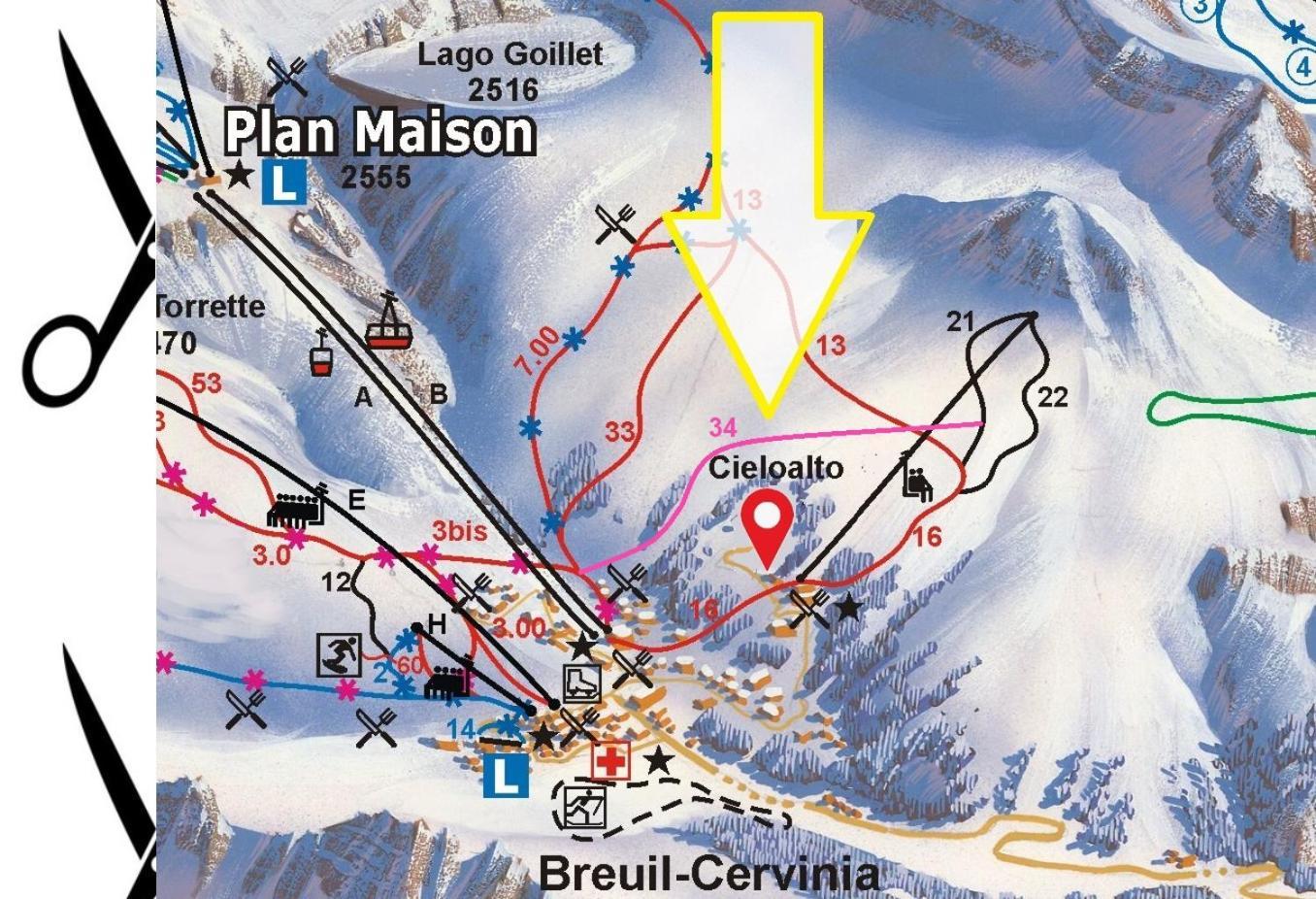 Genepy Cervinia Apartment Vda Vacanze In Vetta Cir 0252 Breuil-Cervinia Exteriör bild