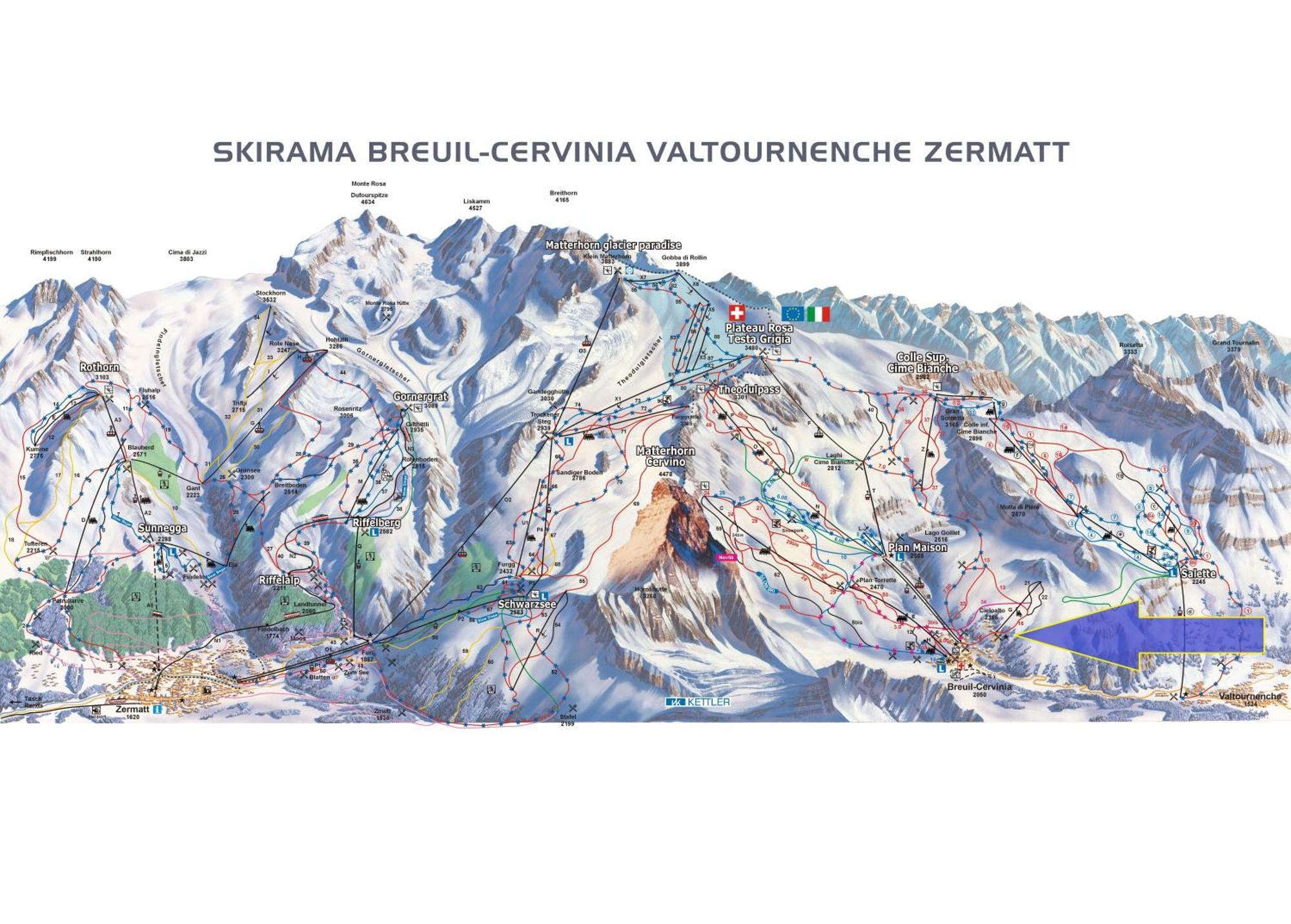 Genepy Cervinia Apartment Vda Vacanze In Vetta Cir 0252 Breuil-Cervinia Exteriör bild